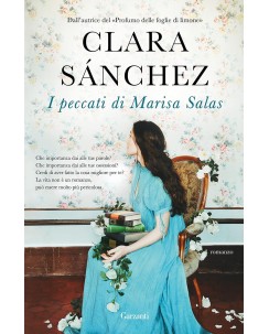 Clara Sanchez : i peccati di Marisa Salas ed. Garzanti NUOVO B23