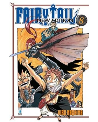 Fairy Tail New Edition  8 di H. Mashima USATO ed. Star Comics