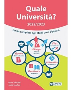 Quale università 2022-2023 ed. Alpha Test FF21