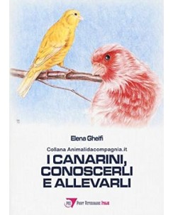 Elena Ghelfi : i canarini conoscerli e allevarli NUOVO ed. PVI B43