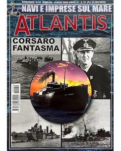 Navi e imprese mare Atlantis corsaro fantasma di Roggero ed. Delta SU43