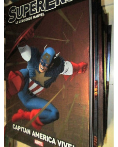 Le leggende Marvel Supereroi 12 Capitan America vive! ed.Panini NUOVO