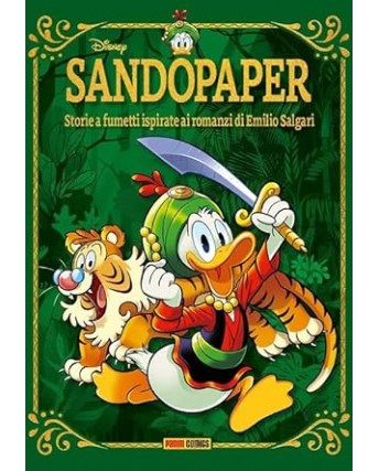 Sandopaper storie a fumetti ispirate a Salgari NUOVO ed. Panini Comics FU24