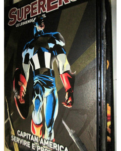 Le leggende Marvel Supereroi 46 Capitan America servire e proteg ed.Panini NUOVO