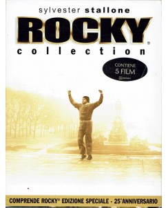 DVD Rocky collection edizione speciale 5 DVD ITA usato ed. Warner Bros B10