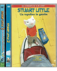 DVD Stuart Little I-II-III ITA usato ed. Columbia Pictures B41