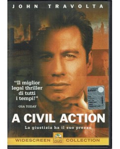 DVD A civil action con John Travolta ITA usato ed. Paramount B25