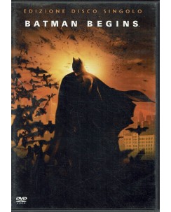 DVD Batman begins ITA usato ed. Warner Bros B30