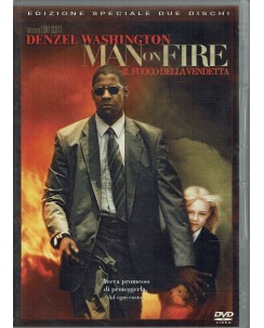 DVD Man on fire edizione speciale due dischi ITA usato ed. 20th Century Fox B28