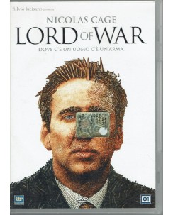 DVD Lord of war dove c'è un uomo cìè un arma ITA usato ed. 01 Distribution B34