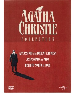 DVD Agatha Christie collection 3 film ITA usato ed. Universal B34