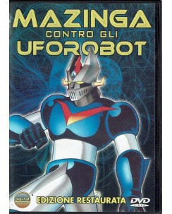 DVD Mazinga contro gli ufo robot ITA usato ed. Digital Adventure B34