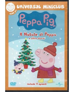 DVD Peppa Pig il Natale di Peppa ITA usato ed. Universal Miniclub B37
