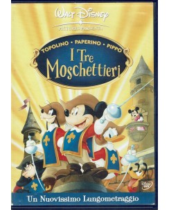 DVD I tre moschettieri ITA usato ed. Walt Disney B30