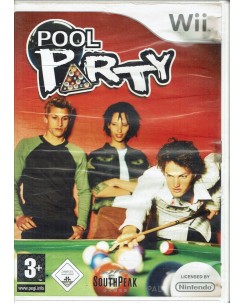Videogioco WII Pool Party ITA USATO ed. SouthPeak B05