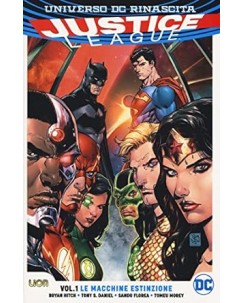 Rinascita Collection Justice League 1 di Hitch BROSSURATO ed. Lion SU55