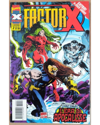 X-Universe n. 7 * Factor X * L'Era di Apocalisse * Marvel Italia