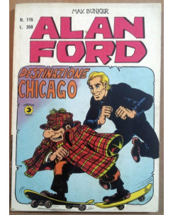 Alan Ford n.115 destinazione Chicago di Max Bunker ed. Corno
