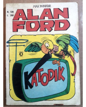 Alan Ford n. 120 Katodik Max Bunker ed. Corno BO08