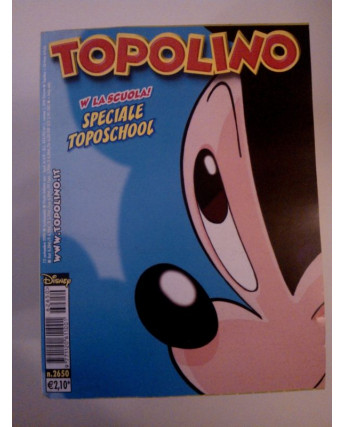 Topolino n.2650 -12 Settembre 2006- Edizioni Walt Disney