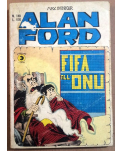 Alan Ford n.148 fifa all'Onu di Max Bunker ed. Corno