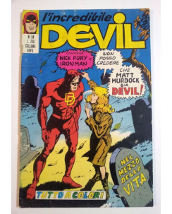 L'Incredibile Devil n. 54 * a colori * ed. Corno