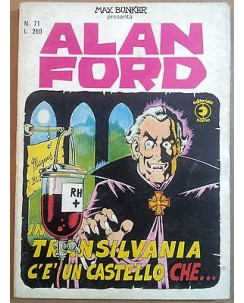 Alan Ford n. 71 Transilvania c'è un castello che di Bunker ed. Corno BO08