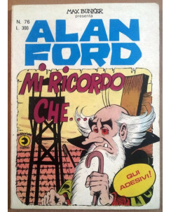 Alan Ford n. 73 Max Bunker Ed. Corno