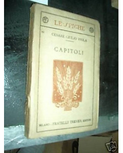 C.G.Viola:Le Spighe - Capitoli ed.Treves 1922 A84