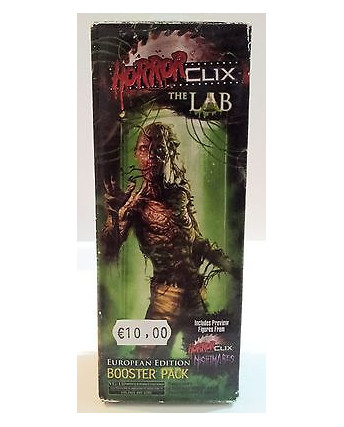 HorrorClix: The Lab - European Edition - 4 Figures, 6 Cards - A *MA Gd52