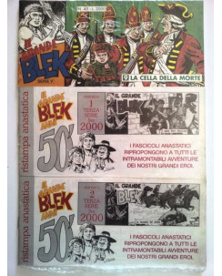 Il Grande Blek Anni 50' Terza Serie n. 1 e 2 + Serie V n. 9 * BLISTERATO! *