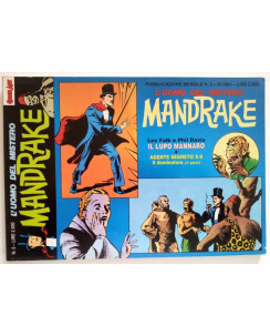 L'Uomo del Mistero Mandrake n. 5 - Il Lupo Mannaro * ed. Comic Art
