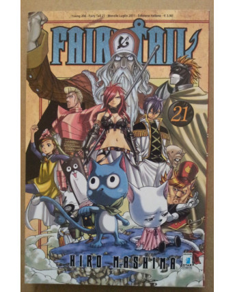 Fairy Tail 21 di Hiro MAshima ed.Star Comics