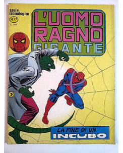 L'Uomo Ragno Serie Cronologica n. 17 - Serie Gigante * ed. Corno FU03