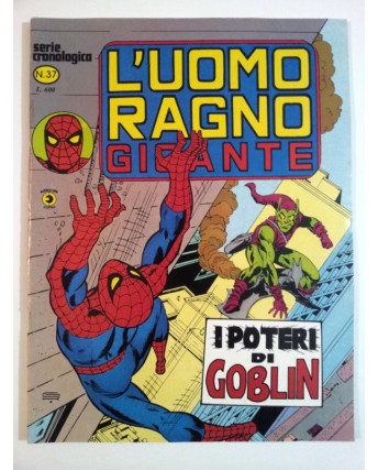 L'Uomo Ragno Serie Cronologica n. 37 - Serie Gigante * ed. Corno FU03
