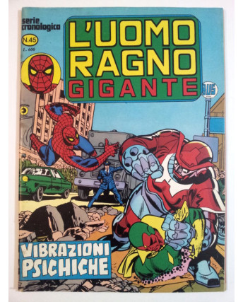 L'Uomo Ragno Serie Cronologica n. 45 - Serie Gigante * ed. Corno FU03