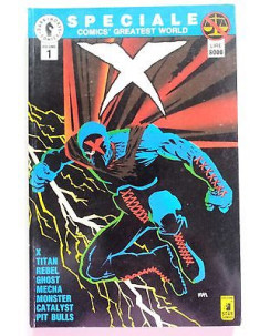 Comics' Greatest World: X n. 1 * Copertina Frank Miller - ed. Star Comics