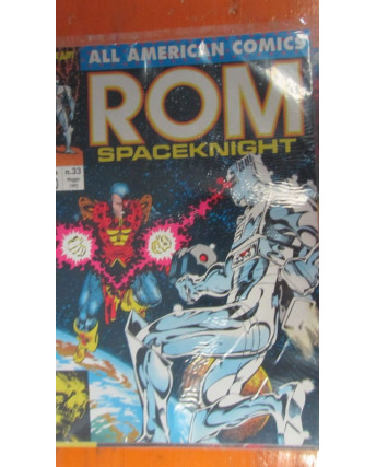 All american comics n.33 Ghost e Rom nuova serie  ed.comic art
