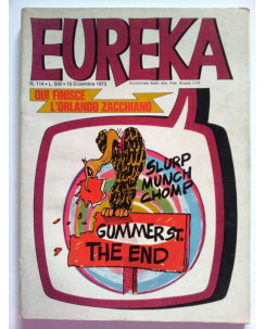 Eureka n.114 1973 Andy Capp, Sturmtruppen/Bonvi, Bunker ed. Corno FU05