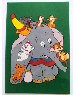 Cartolina Dumbo & Co. * Vintage Postcard Anni '60-'70