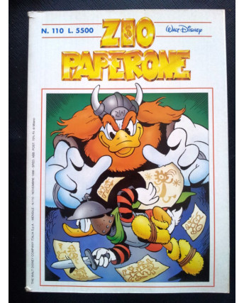 Zio Paperone n.110 * Carl Barks * ed. Walt Disney