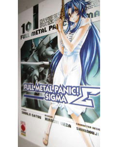 Full Metal Panic! Sigma n.10 di Gatou, Ueda, Ji - Prima ed. Planet Manga