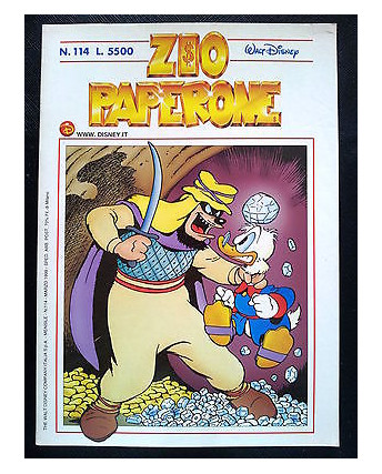 Zio Paperone n. 114 di Carl Barks ed. Walt Disney