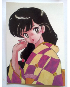 Cartolina Manga Ranma 1/2 - Kasumi Tendō