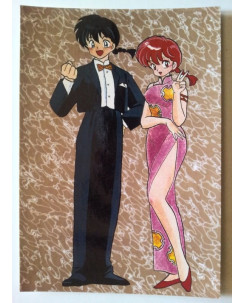 Cartolina Manga Ranma 1/2 n. 63 - Ranma uomo e donna