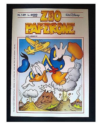 Zio Paperone n. 139 di Carl Barks ed. Walt Disney