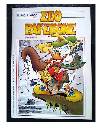 Zio Paperone n. 140 di Carl Barks ed. Walt Disney