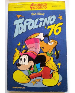 Classici Disney Prima Serie: TOPOLINO '76 - 1976  * con bollino punti!