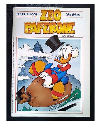 Zio Paperone n. 145 di Carl Barks ed. Walt Disney