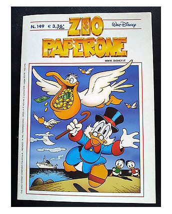 Zio Paperone n. 149 di Carl Barks ed. Walt Disney
